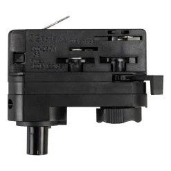 Złączka Track Czarny Do Lampy Wiszącej 3-Obwodowy (ML2144) - Milagro