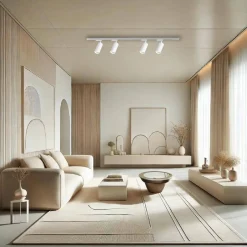 Zestaw Mica Track Biały 4xGU10 1,5m (ML1151) - Milagro