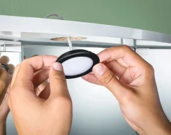 Zestaw opraw meblowych do wbudowania EBL SET 3x2,5W 3x180lm 4000K 12V czarny matowy / tworzywo sztuczne (PL93122) - PAULMANN