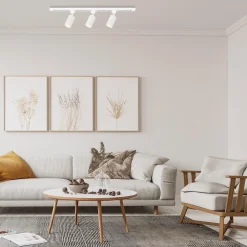 Zestaw Oprawa Tiger Track Biały 3xGU10 1m (ML2127) - Milagro