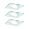 Zestaw Oprawa wbudowana Nova Plus Coin ściemniana ruchoma LED 3x6,8W 633lm 2700K Biały Mat/Aluminium (PL93678) - PAULMANN