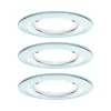 Zestaw Oprawa wbudowana Nova Coin LED 3-st ściemnianie 3x6,5W 2700K 230V Chrom/Aluminium (PL93499) - PAULMANN