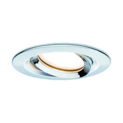 Zestaw Oprawa wbudowana Nova Coin LED 3-st ściemnianie ruchoma 3x6,5W 2700K 230V Chrom/Aluminium (PL93488) - PAULMANN