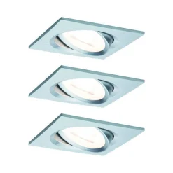 Zestaw Oprawa wbudowana Nova Coin ruchoma LED 3x6,5W 2700K 230V Aluminium (PL93456) - PAULMANN