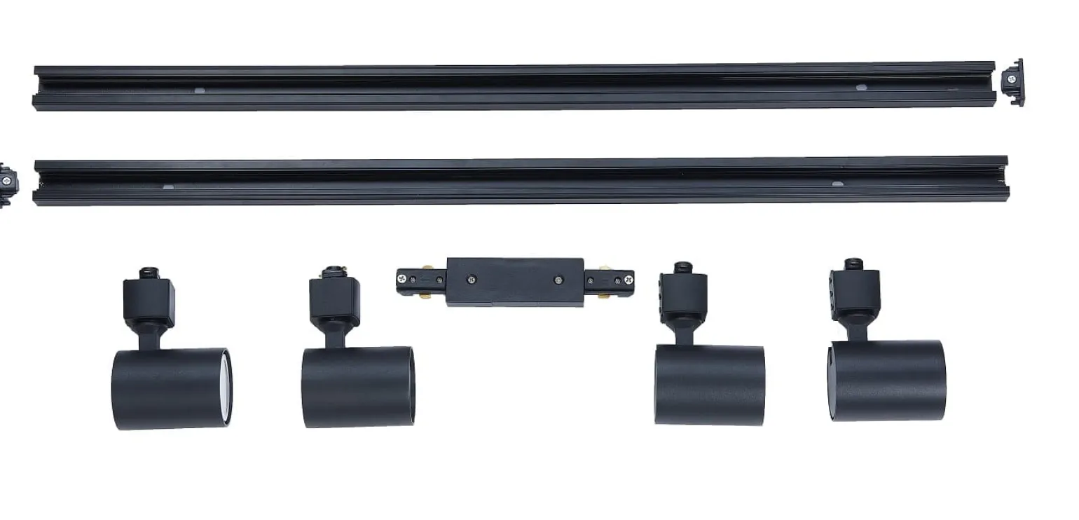 Zestaw Szynowy Snow SET 1F czarny (LP-737 BK SET) - Light Prestige