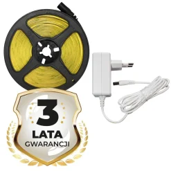 Zestaw Taśma COB 320/m 6000K IP20 5m + Zasilacz (EKZ631) - Eko-Light