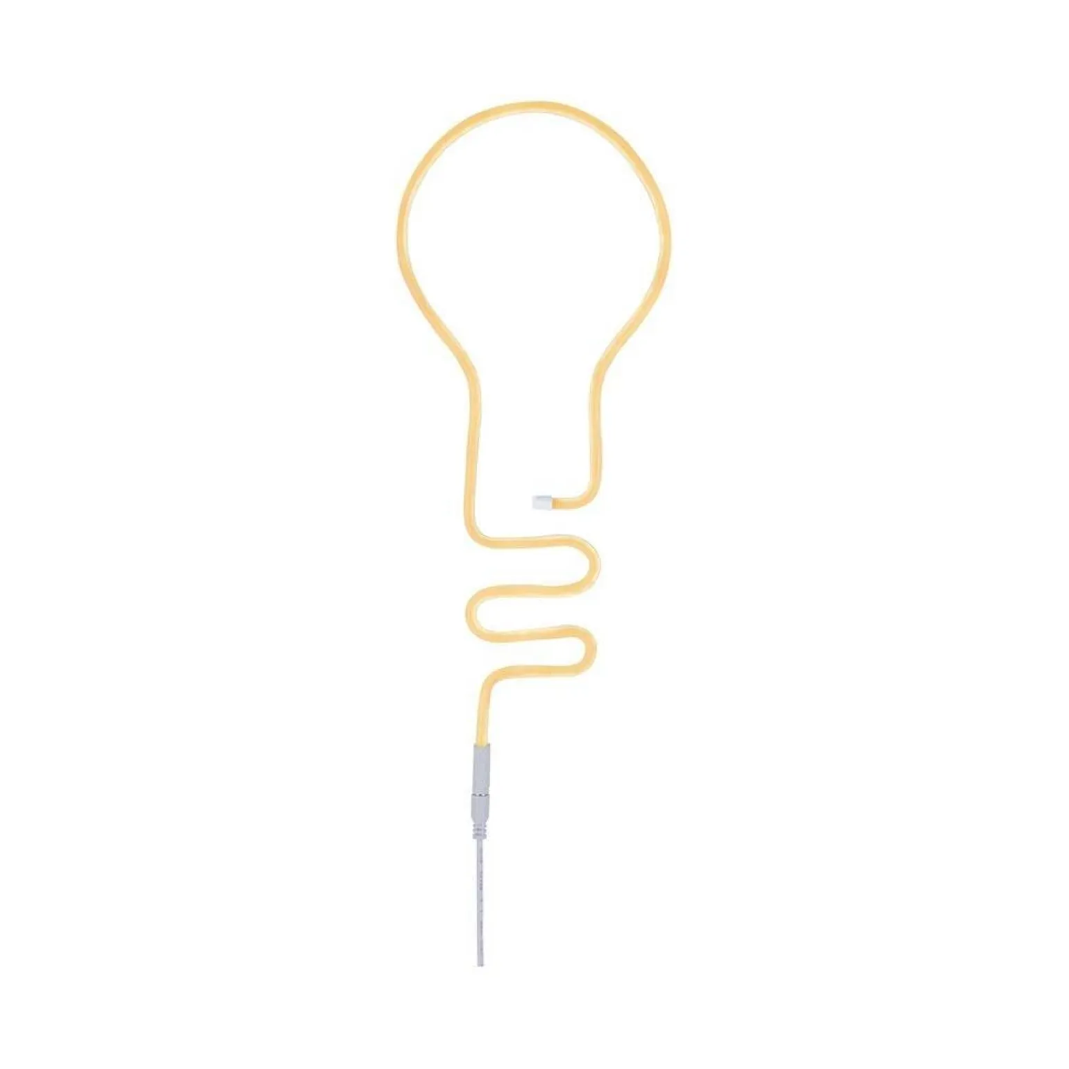 Zestaw: taśma oświetleniowa Neon Colorflex USB Strip Pomarańczowy (PL70562) - Paulmann + złącze USB i klipsy