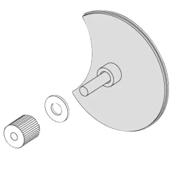 Zestaw uchwytów montażowych do lamp montowanych na lustrze (6001002) - Astro Lighting