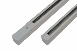 Zestaw zasilanie końcowe + zaślepka + szyna TRACK 1,5M 3F biały (AZ3002) - AZZARDO