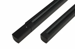 Zestaw zasilanie końcowe + zaślepka + szyna TRACK 1,5M 3F czarny (AZ3001) - AZZARDO