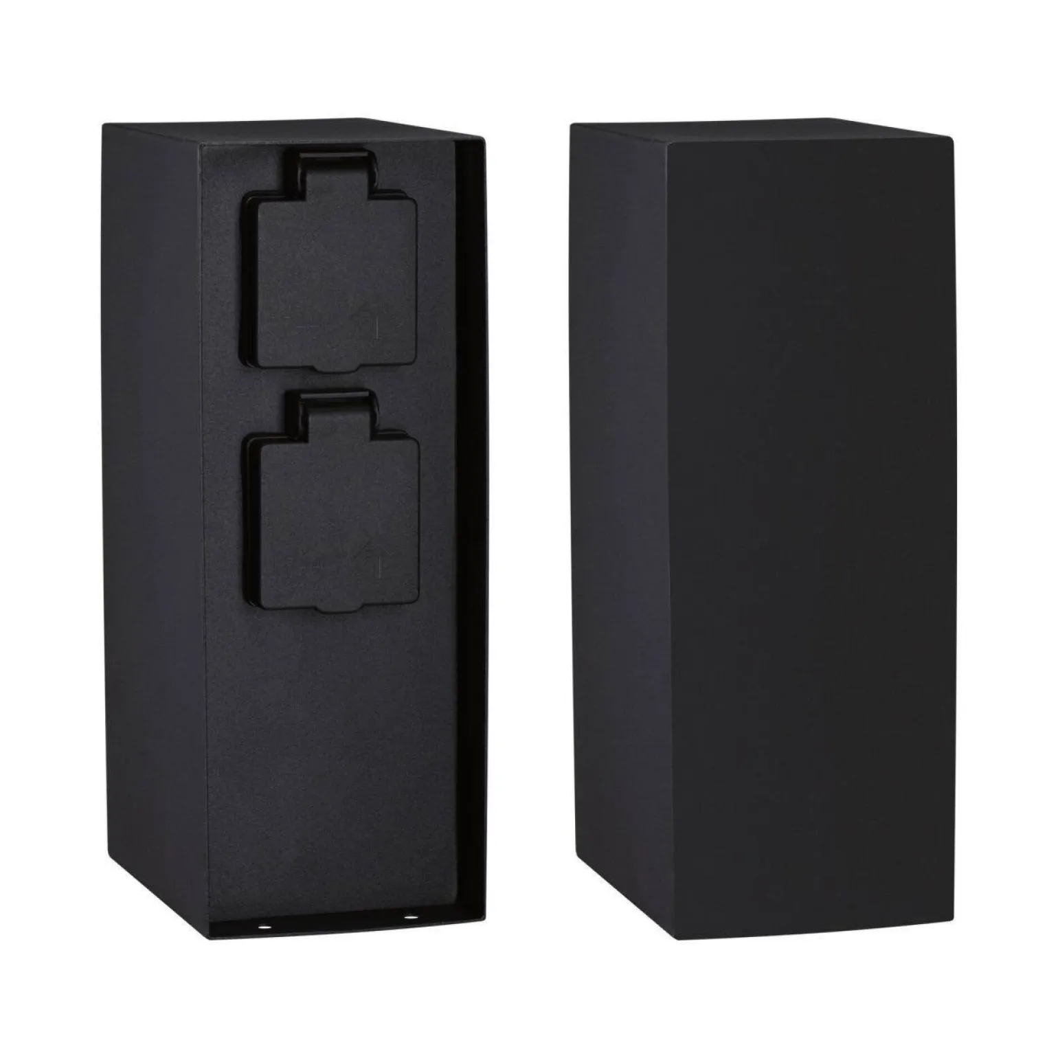 Zewnętrzna kolumna zasilajaca RIO 2GN. 230V IP44 stal szlachetna / antracyt (PL94657) - PAULMANN