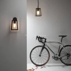 Zewnętrzna lampa wisząca CALVI - czarna (1306003) - Astro Lighting - żyrandol