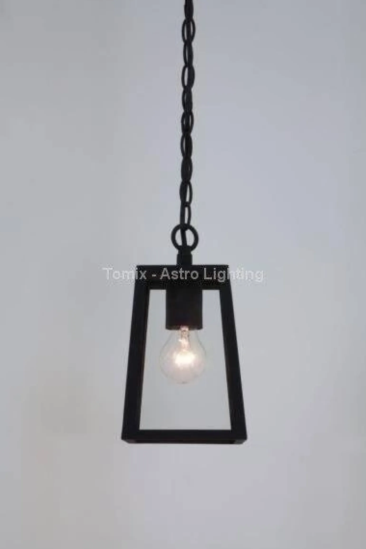 Zewnętrzna lampa wisząca CALVI - czarna (1306003) - Astro Lighting - żyrandol