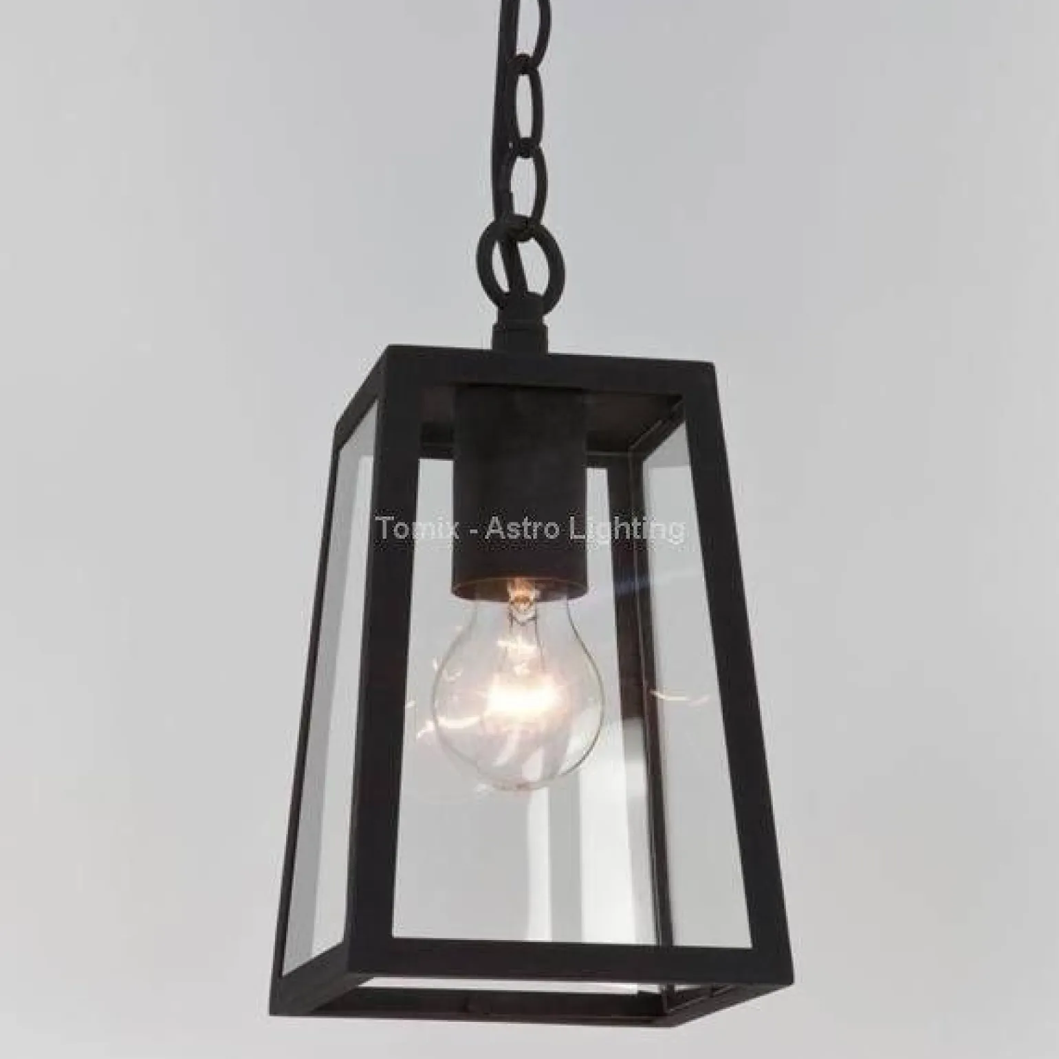 Zewnętrzna lampa wisząca CALVI - czarna (1306003) - Astro Lighting - żyrandol