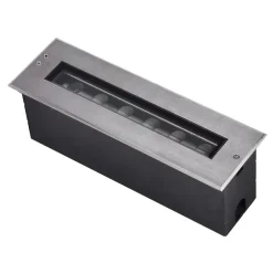 Zewnętrzna lampa wpuszczana LED 9W 3000K ze stali nierdzewnej (E365) - Zambelis