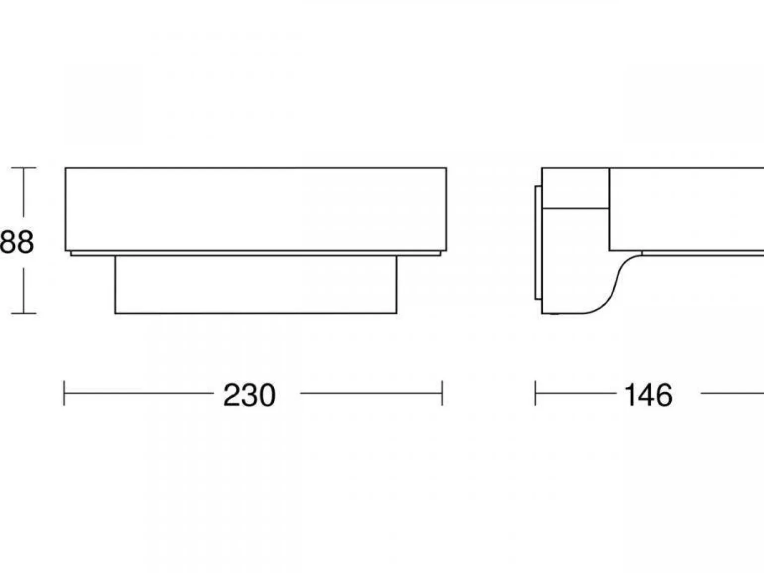 Zewnętrzna oprawa na ścianę z czujnikiem ruchu i zmierzchu LED L 800 S SI (ST087555) - STEINEL