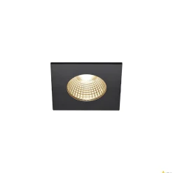 Zewnętrzna oprawa sufitowa wpuszczana LED PATTA-I, kwadratowa (1002101) - SLV