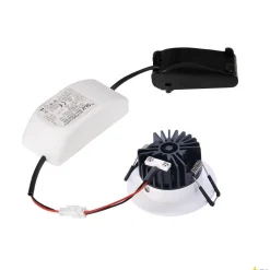 Zewnętrzna oprawa sufitowa wpuszczana LED PATTA-I, okrągła (1002099) - SLV