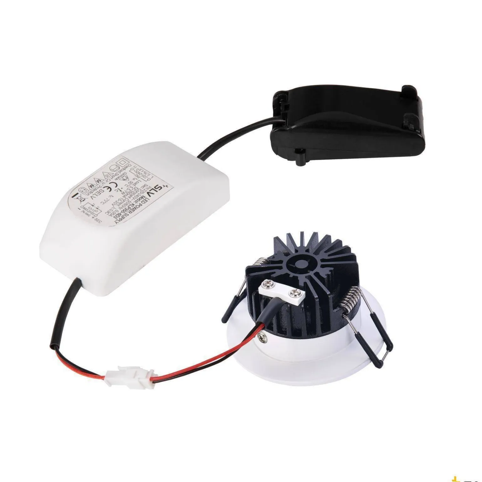 Zewnętrzna oprawa sufitowa wpuszczana LED PATTA-I, okrągła (1002099) - SLV