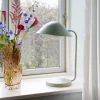 Zielona lampka z kablem do gniazdka FREYA Nordlux E14 40W Metal