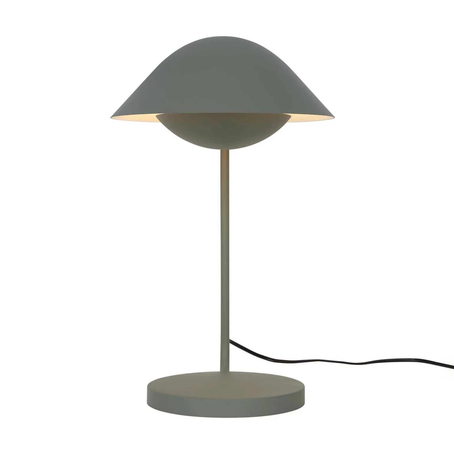 Zielona lampka z kablem do gniazdka FREYA Nordlux E14 40W Metal