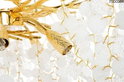 Złota lampa wisząca RIVIERA 60 (MSE010100391) - Moosee