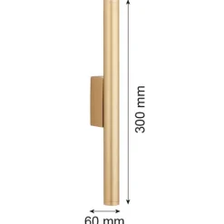 Złoty kinkiet GRECO (7224) - Argon